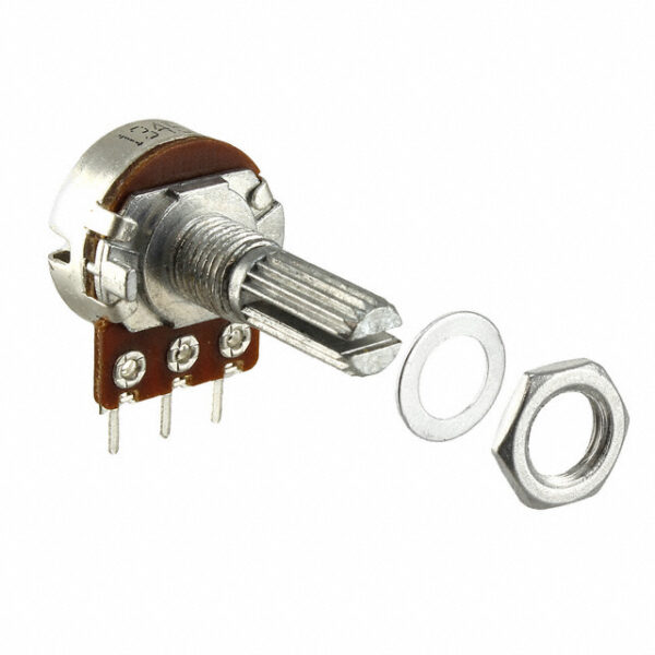 Potentiometer 500k Ohm, PC Pins (Generic)