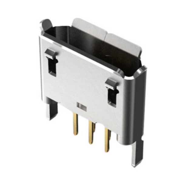 USB microB, U-D-M5DD-W-1