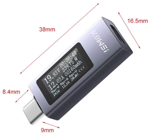 USB-C Tester, KWS-2301C - Image 2