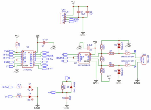 RS485 to TTL Converter Module - Image 2